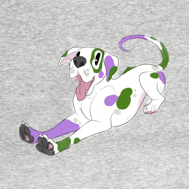 Genderqueer GreatDane! by pigdragon